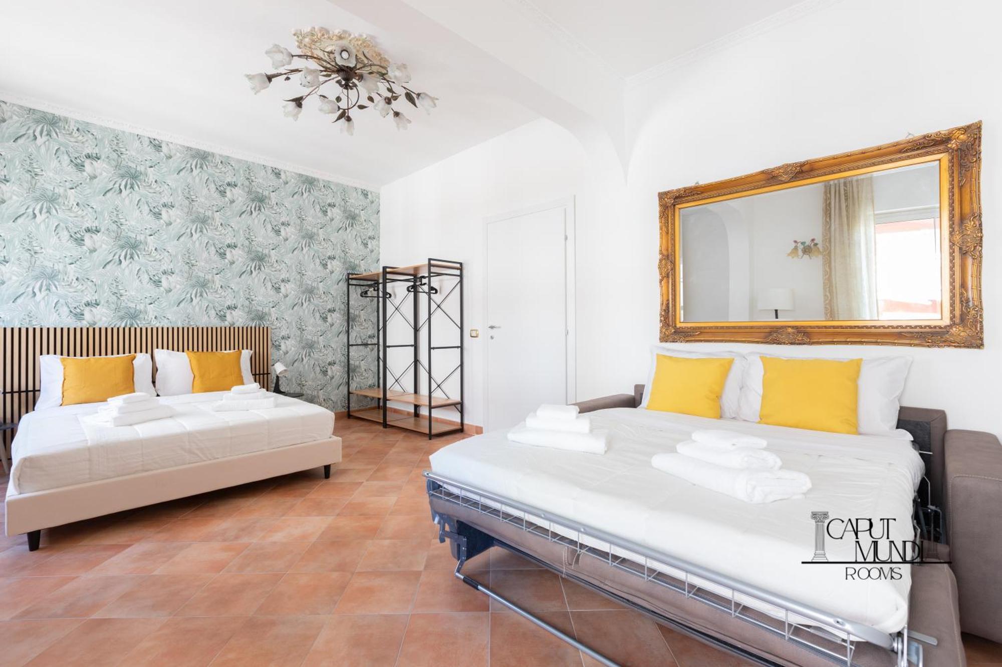 Caput Mundi Rooms - 100Mt To Metro A, Terrace, A-C, 15 Min To Center Rome Exterior photo
