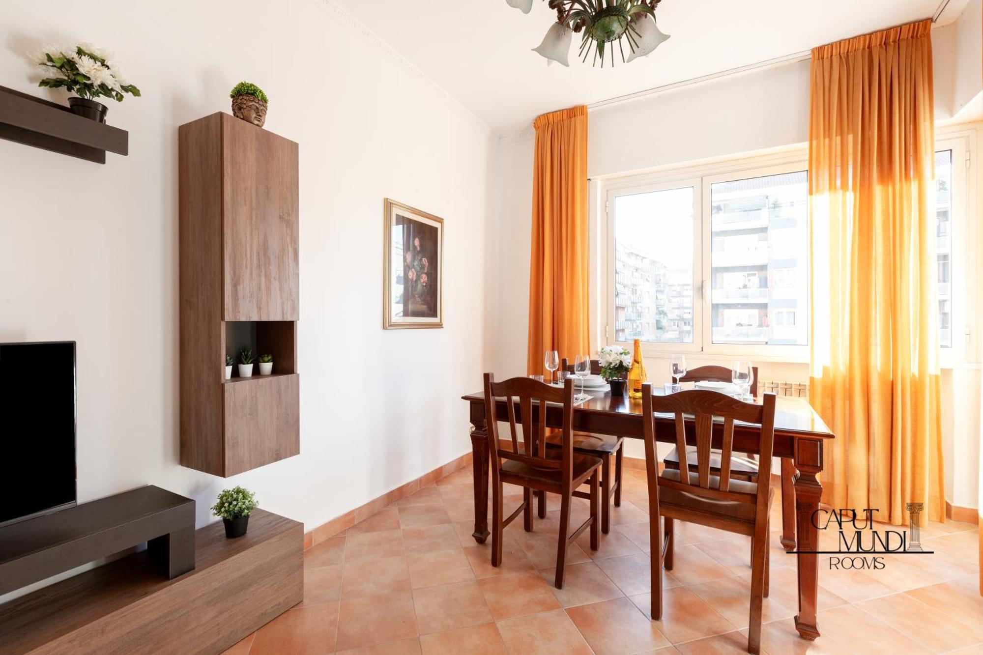 Caput Mundi Rooms - 100Mt To Metro A, Terrace, A-C, 15 Min To Center Rome Exterior photo