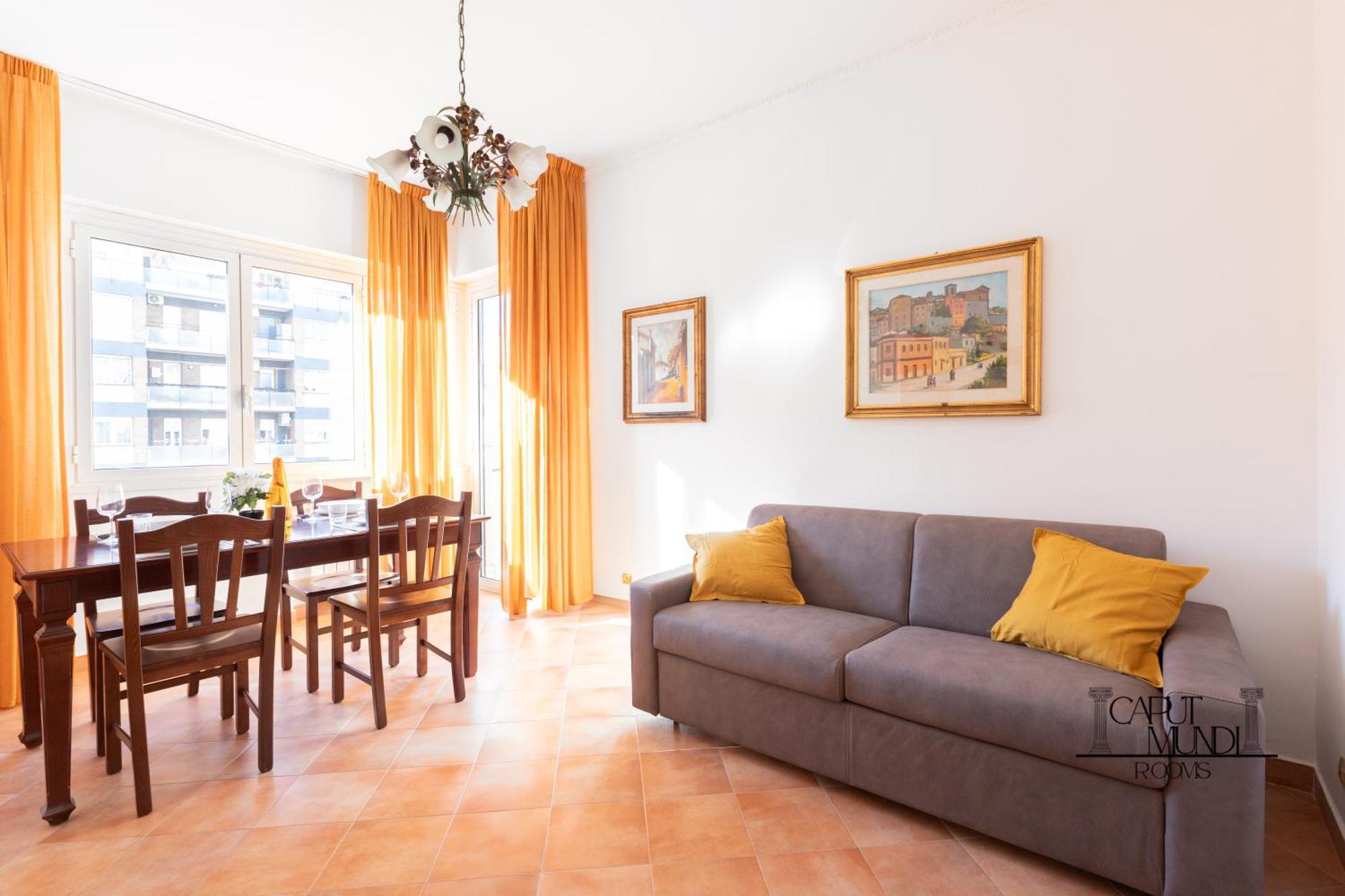Caput Mundi Rooms - 100Mt To Metro A, Terrace, A-C, 15 Min To Center Rome Exterior photo