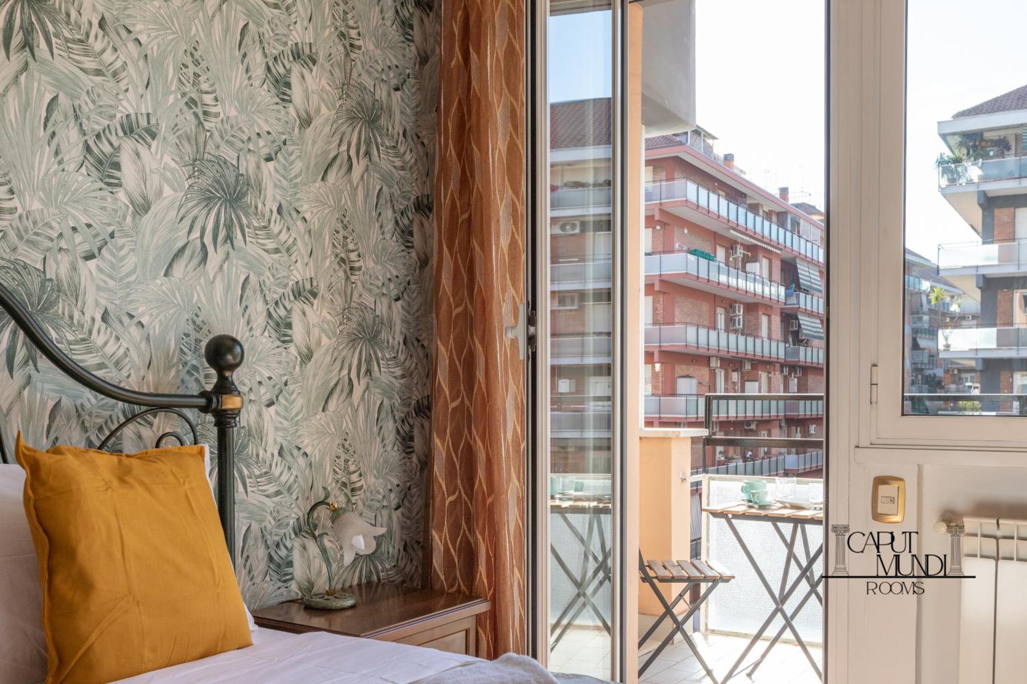 Caput Mundi Rooms - 100Mt To Metro A, Terrace, A-C, 15 Min To Center Rome Exterior photo